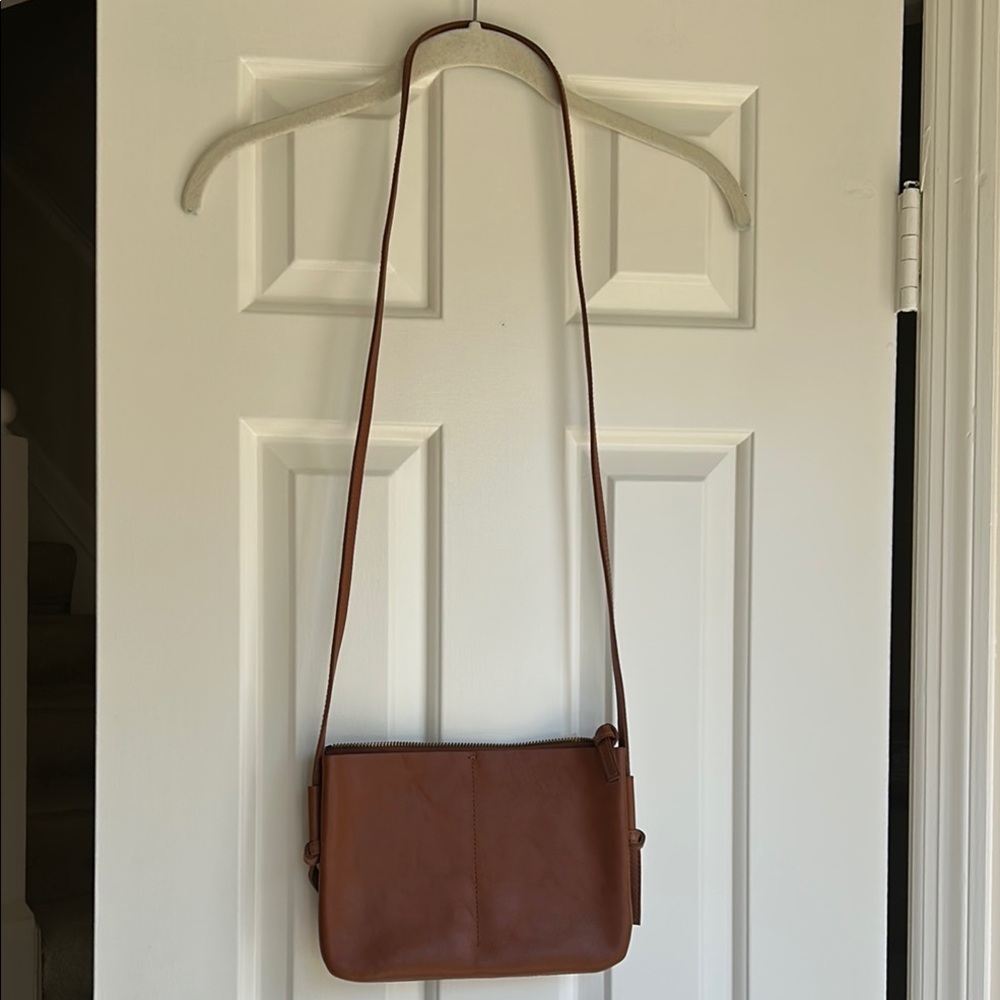 NWT Madewell The Knotted Crossbody Bag Leather/Rustic Twig - Picture 11 of 16